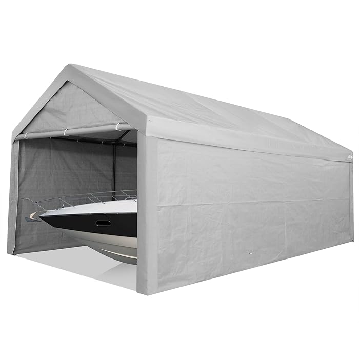 Buy Tooluck Carport, Upgraded 10x 20 Heavy Duty Carport Canopy with