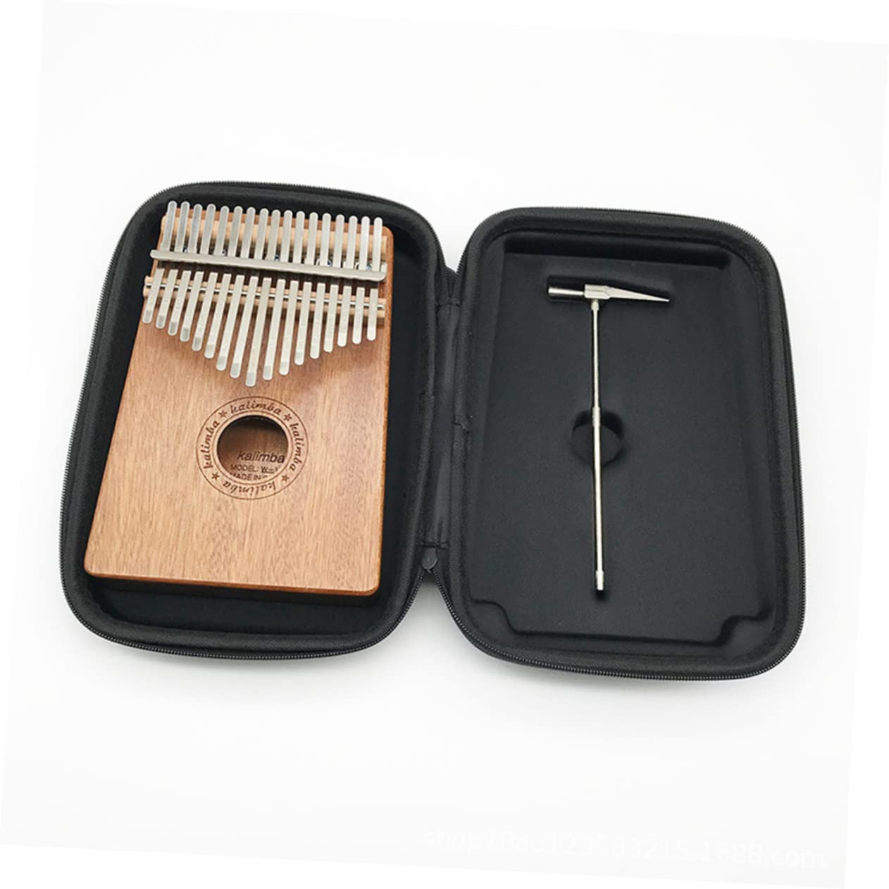 Generic 2 Stück Gigbag Finger Klaviertasche Kalimba Zubehör Kalimba Halter Kalimba Schutz Daumen Klavierhülle Tragbare Kalimba Hülle Daumen Klaviertasche Eva Kalimba Hülle Kalimba Tasche