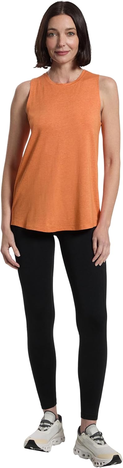 tasc Performance Women's Nola 2.0 Tank Terra Heather Large - Image 5