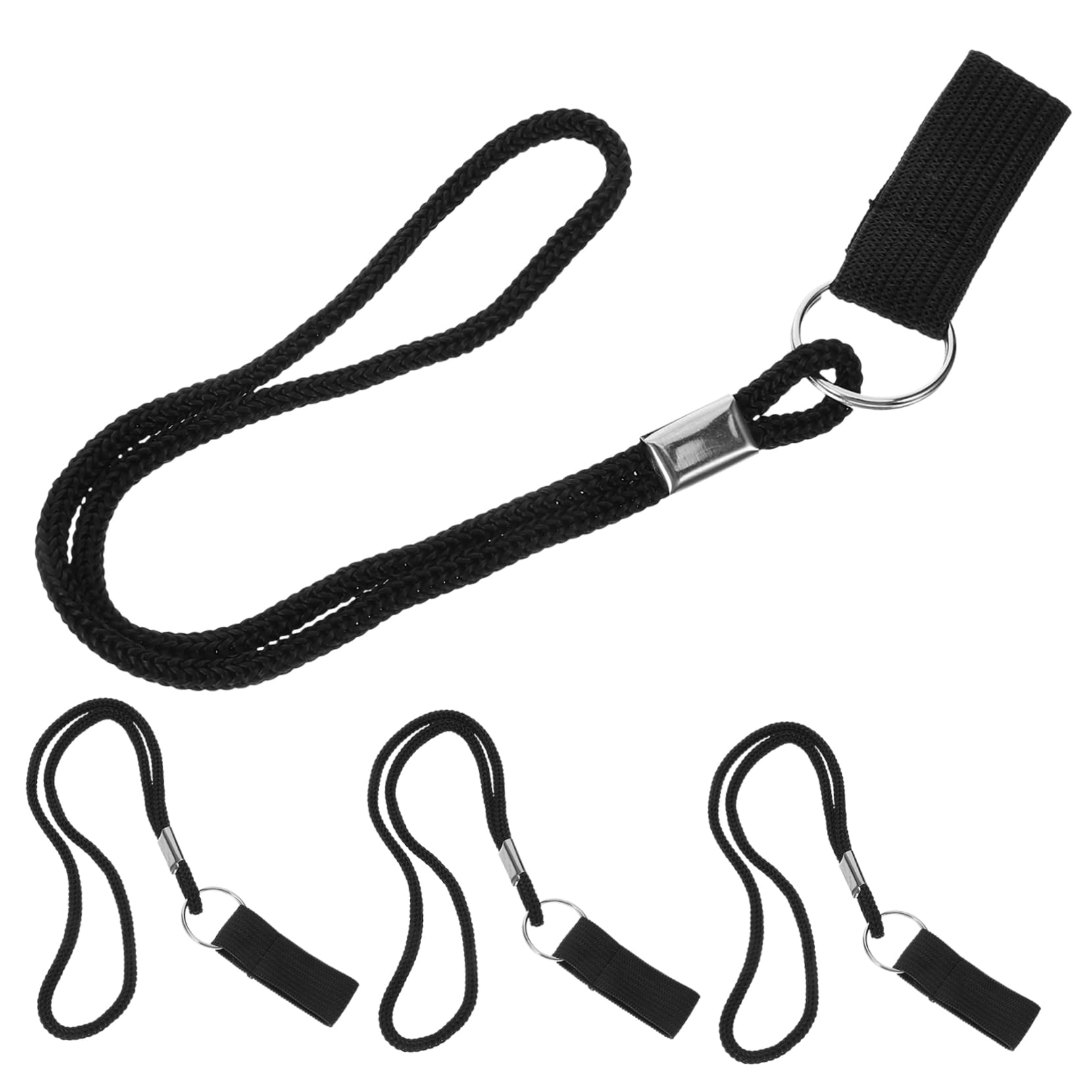 COLLBATH 4pcs Anti-Lost Canes Lanyard Walking Cane Wrist Strap Comfortable Cane Accessories for Elderly