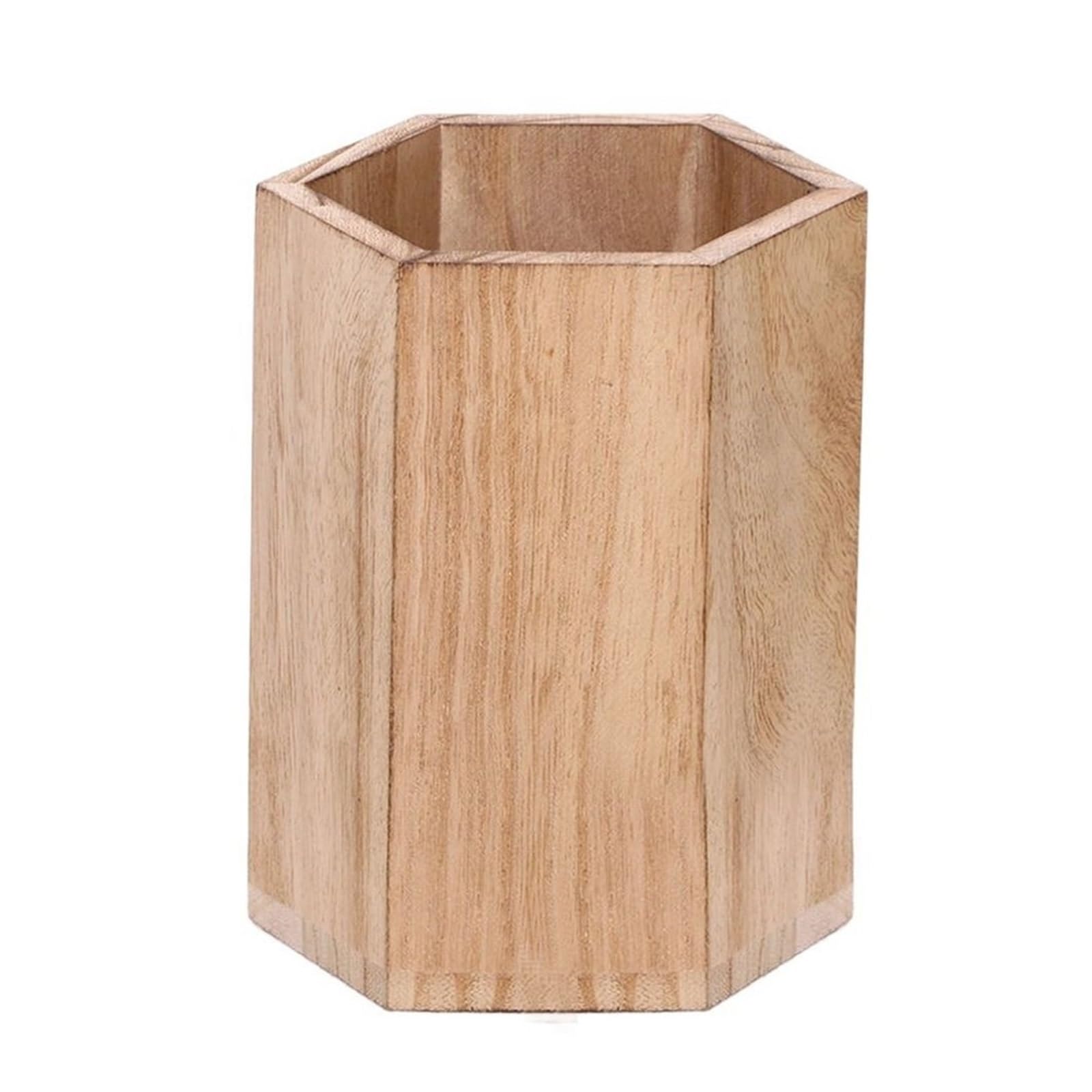SFOIKVG Pen Pots For Desk Desktop Storage Wooden Pen Holders for Home