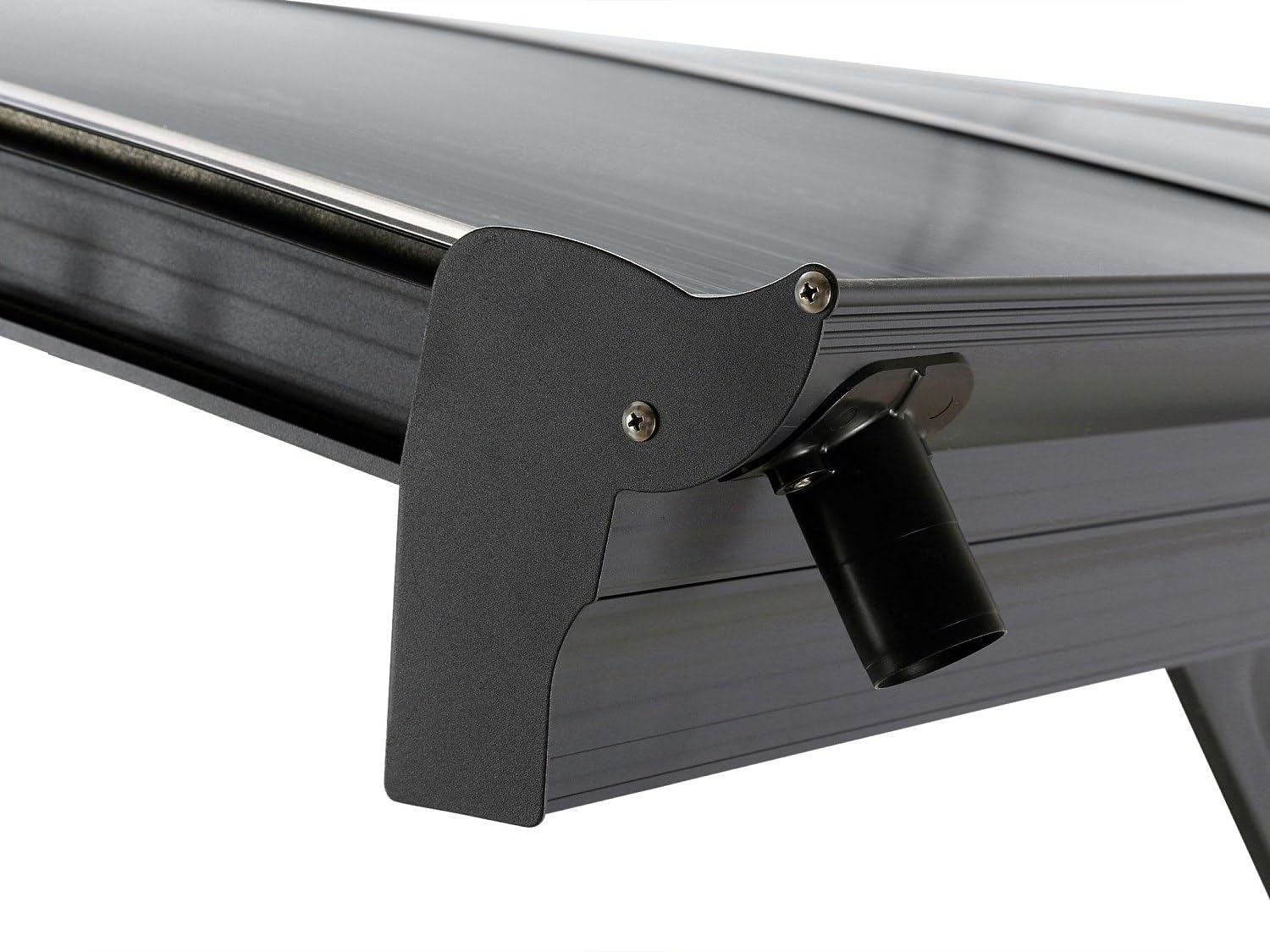 Vente-Unique Pergola carport autoportante en aluminium - 1 voiture - 15 m² - gris anthracite - BARESA