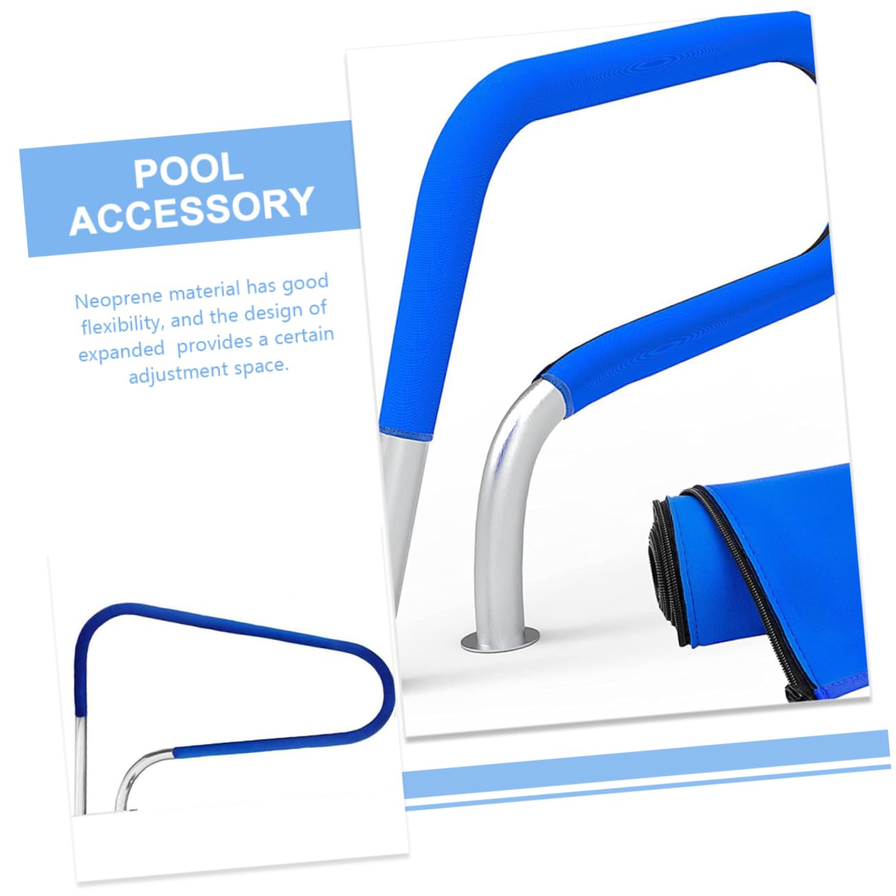 ibasenice Agarraderas Antideslizantes Para Piscinas Pasamanos Cubierta Para Pasamanos De Piscina Seguridad Para as Cubierta Para De a Suministros Para as