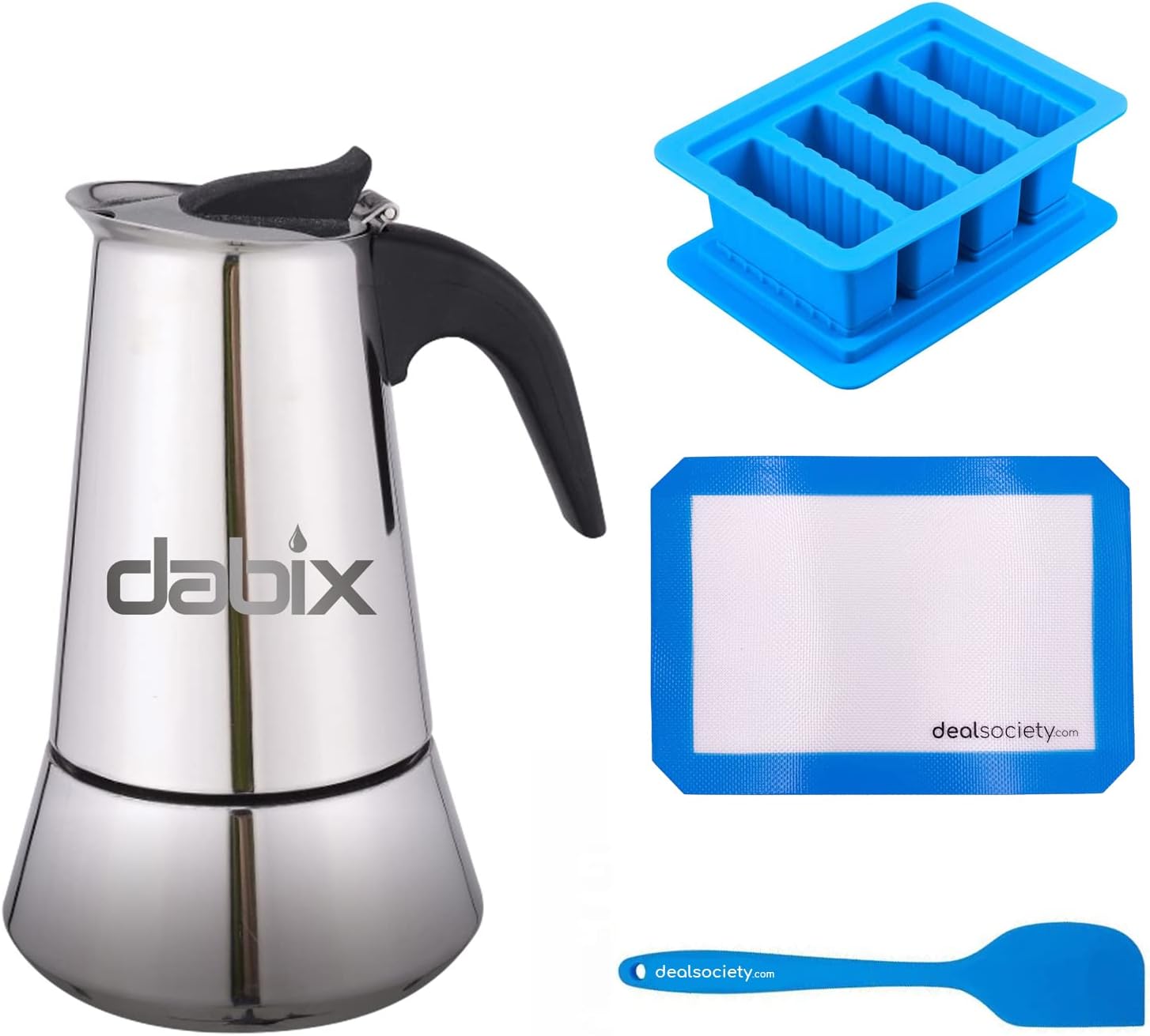 Dabix Labs 2 Stick Herbal Butter Maker Herb Butter Oil Infuser Botanical Extractor Bundle