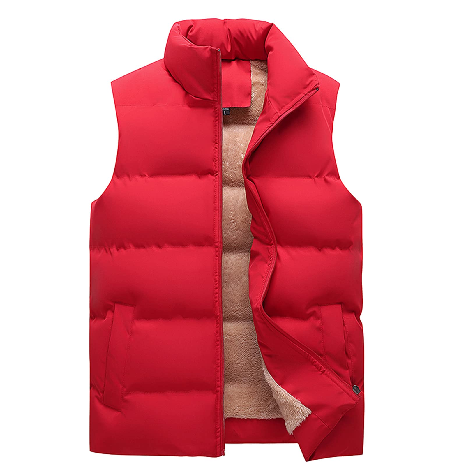 Chaleco deportivo para hombre, color azul, chaleco acolchado para hombre