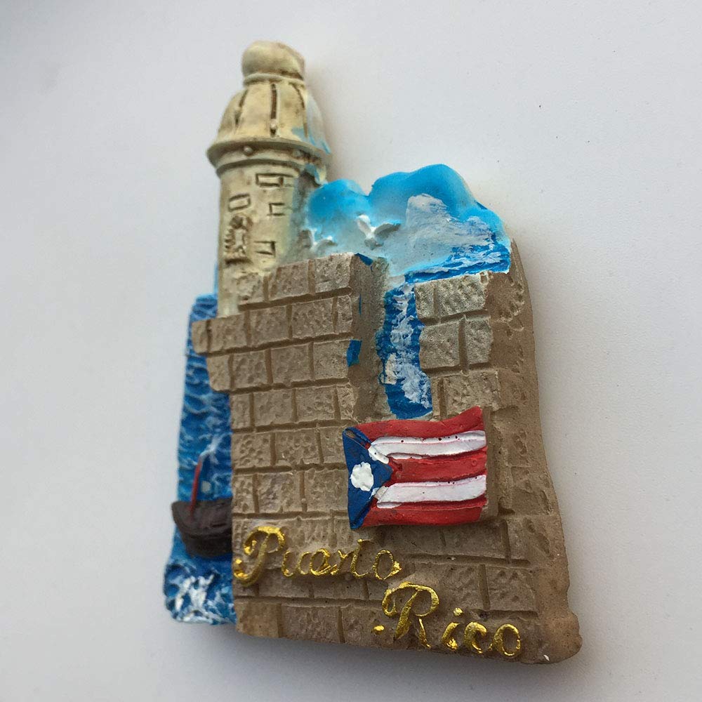 Calamita Da Frigorifero 3D Puerto Rico USA Souvenir Turistico
