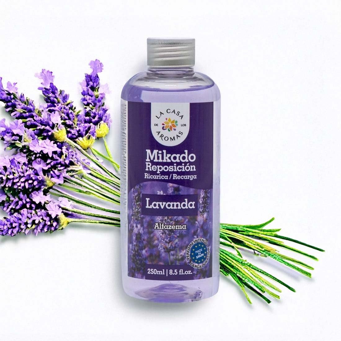 PANDAHOME Ambientador Mikado Reposición 250ML – Recarga de Aroma Natural y Duradero