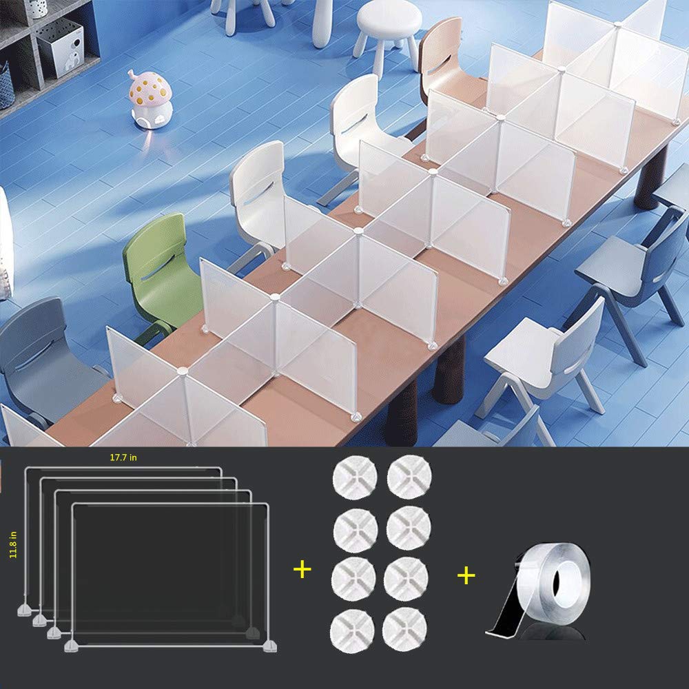 Buy Shields for Student Desks,Desktop Sneeze Guard Shield,Desk dividers
