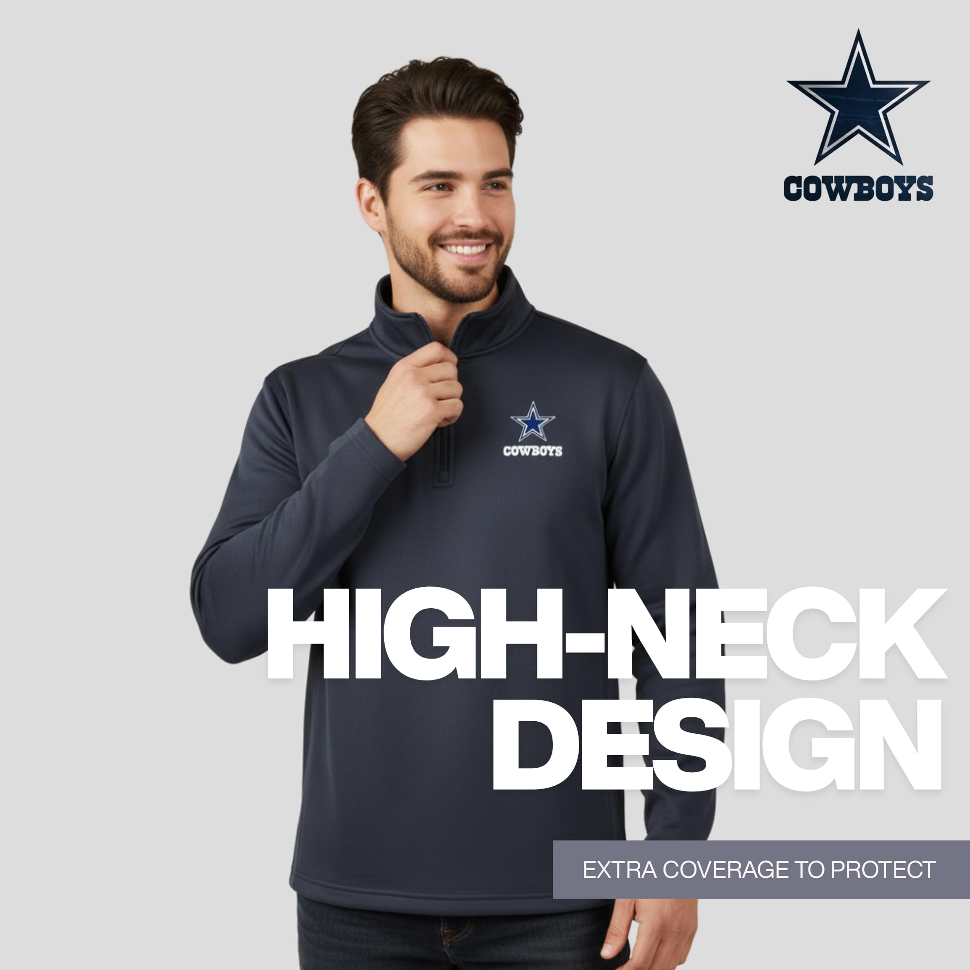 Dunbrooke Herren All Star Tech Fleece 1/4 Zip Tech Fleece 1/4 Reißverschluss (1er Pack)