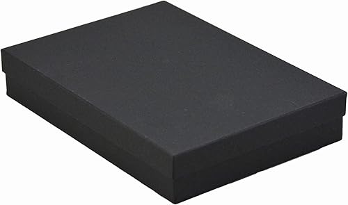 Miniatura 3 de JPB - Joyeros rellenos de algodón negro mate, número 75 (paquete de 10) 7 pulgadas x 5 pulgadas