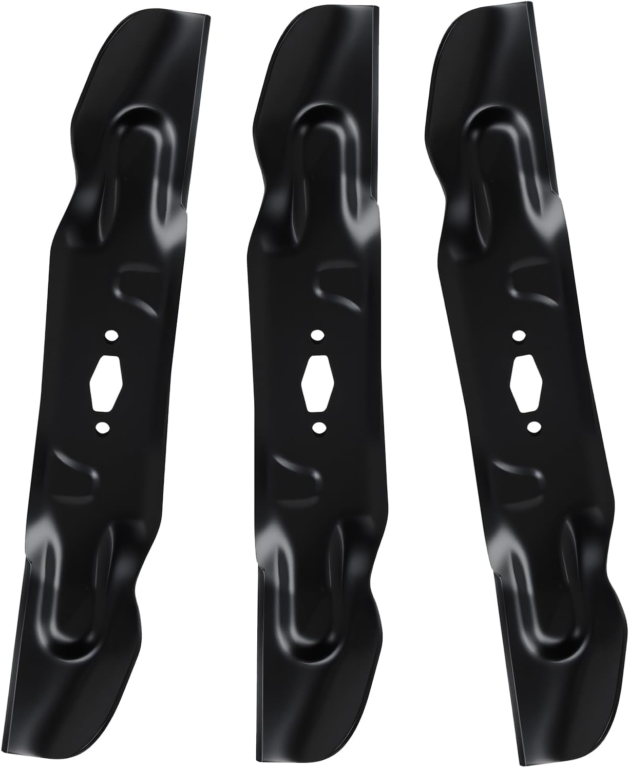 3 Pack High-Lift Mower Blades for 54" Decks - Compatible with Cub Cad et ZT1-54, ZT2-54, XT1-GT54, XT2-ST54 - Replaces 742P05086, 742-05086