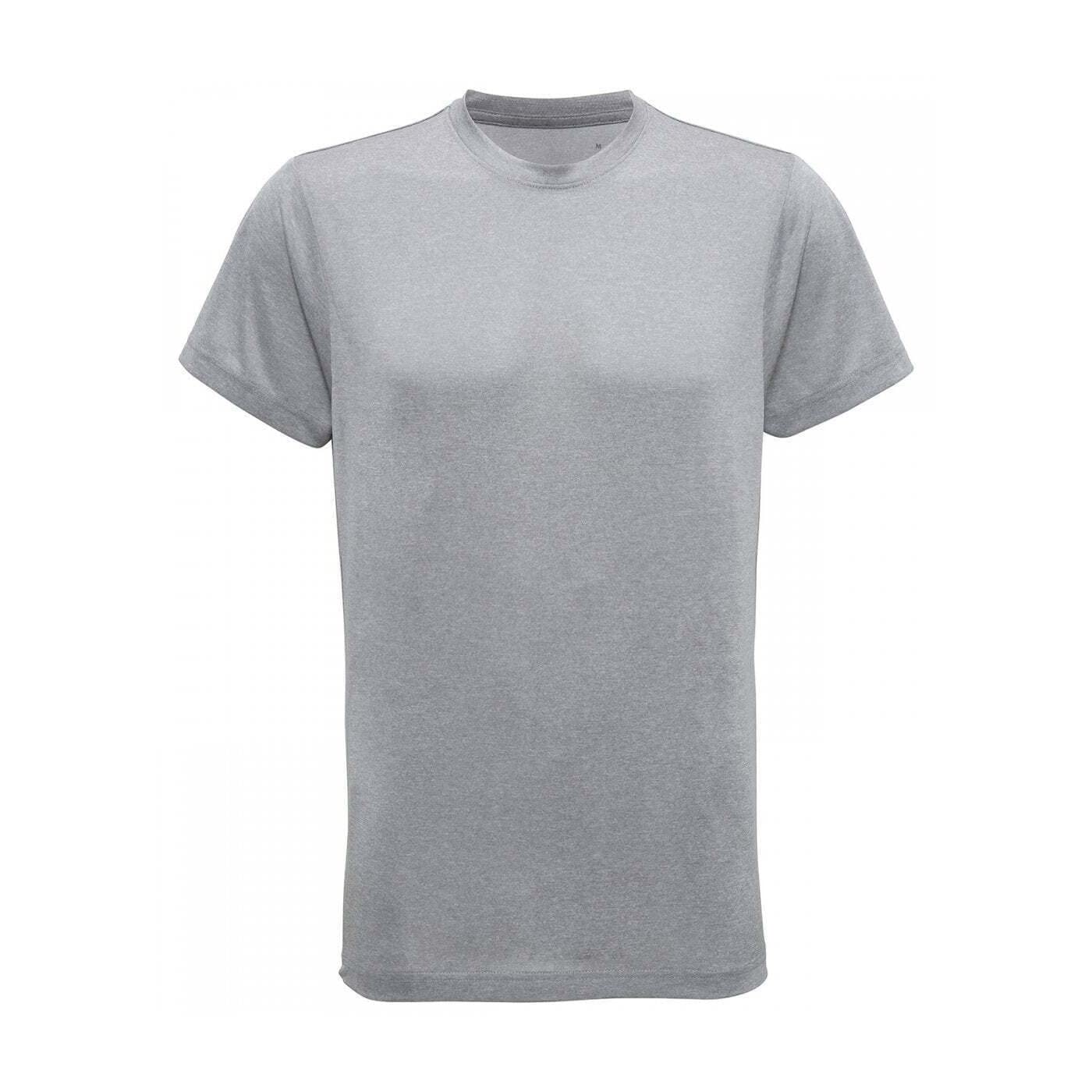 TriDri Mens Performance Melange Recycled T-Shirt (M) (Silver)