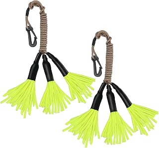 2Pcs Deer Scent Drag Line Drag Scent Applicators Triple Wick Hunt Deer Scent Drag with Detachable Clip Deer Hunting Accessories for Outdoor Deer Hunting