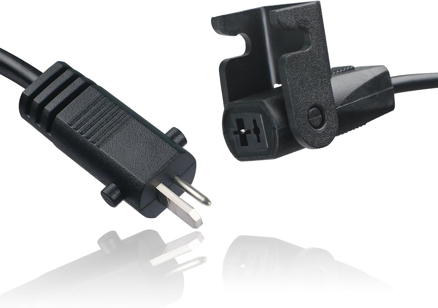 6.5 Feet 2 Pin Connector Replacement Cord for Electric Lift Recliner Sofa