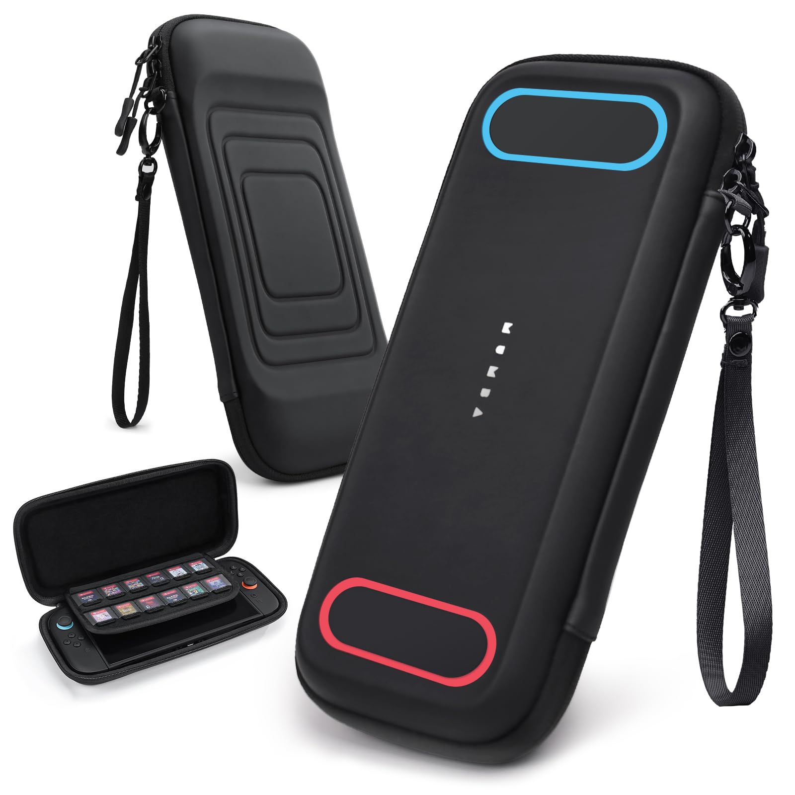 mumba Carrying Case for Nintendo Switch 2 2025, [Mini Version] Travel Case with 10 Game Cartridge Slot Portable Bag Protective Carry Handbag Pouch Shell Accessories [Portable & Lightweight]-image-38