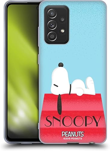 Miniatura 312 de Head Case Designs Funda de gel suave con licencia oficial de Peanuts House Snoopy Deco Dreams compatible con Samsung Galaxy S23 5G Casa,Blue