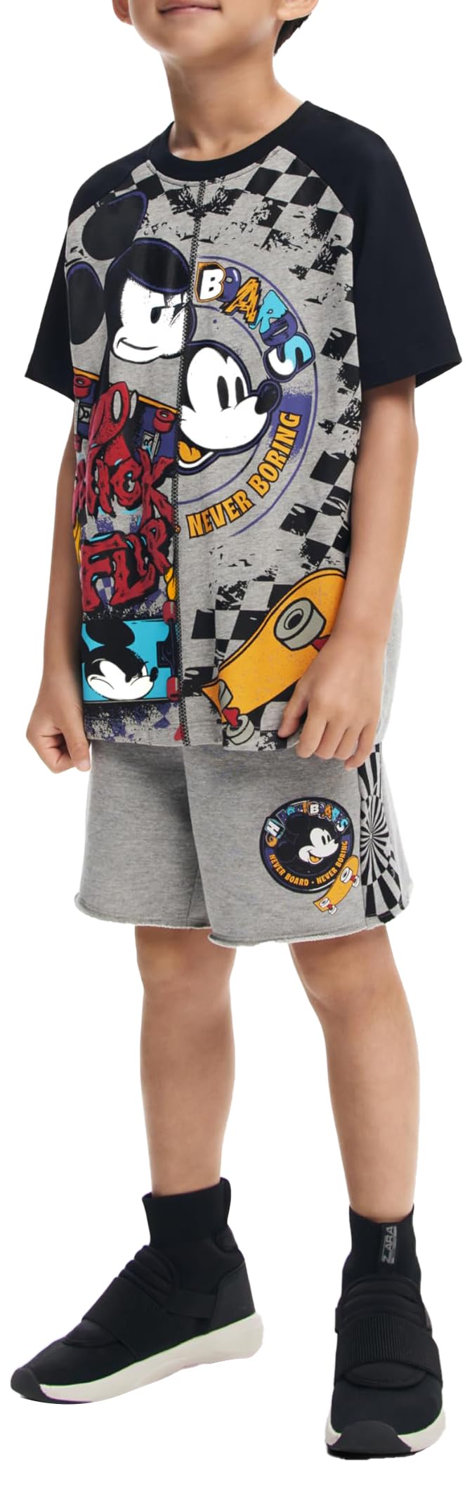 Desigual TS_Skate_MI, 2042 Light Gray Vigore, 7/8