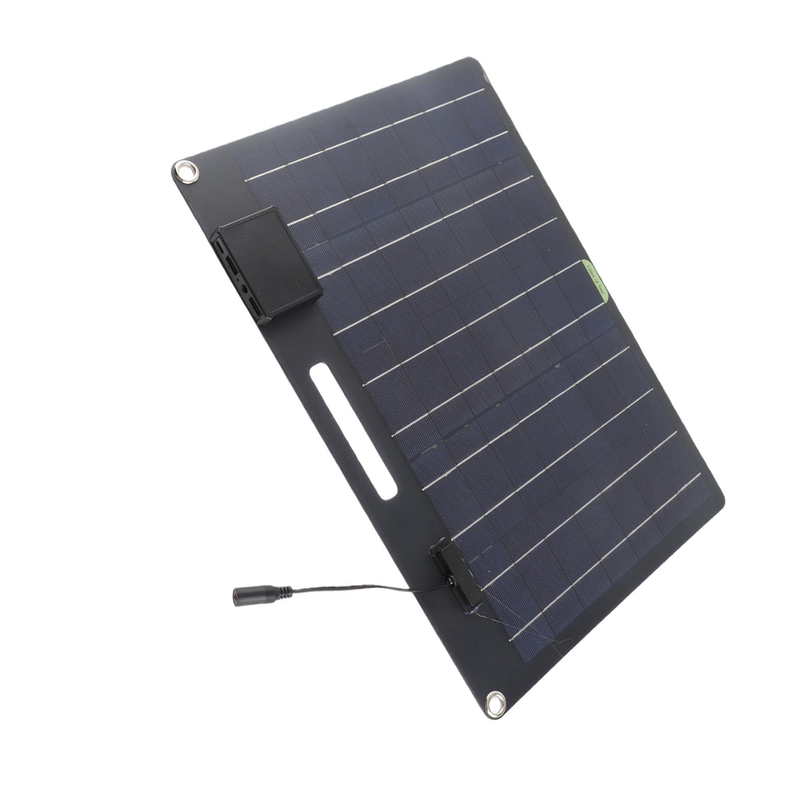 Wakects Pannello Solare Portatile 100W Monocristallino 12V 24V Doppia