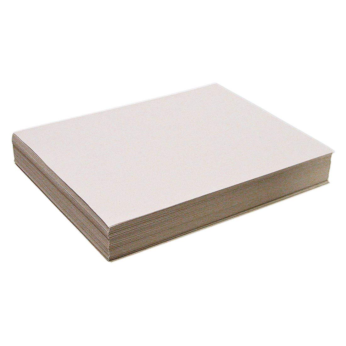 Pacon 3407 Weißes Zeitungspapier, 13,6 kg, 9 x 12, Weiß, 500 Blatt/Packung