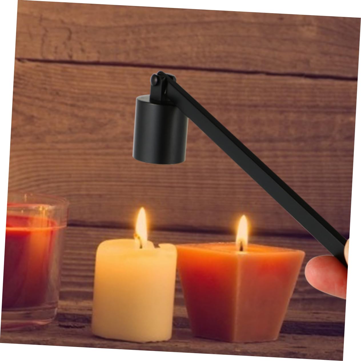 IMIKEYA 10stücke Vintage Kerzenlöscher Mit Langem Griff Für Sicheres Löschen Von Kerzenflammen Für Zuhause Und Stimmungsvolle Dekoration