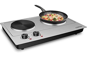 Cusimax 1800W Double Hot Plate: Empower Your Culinary Adventures