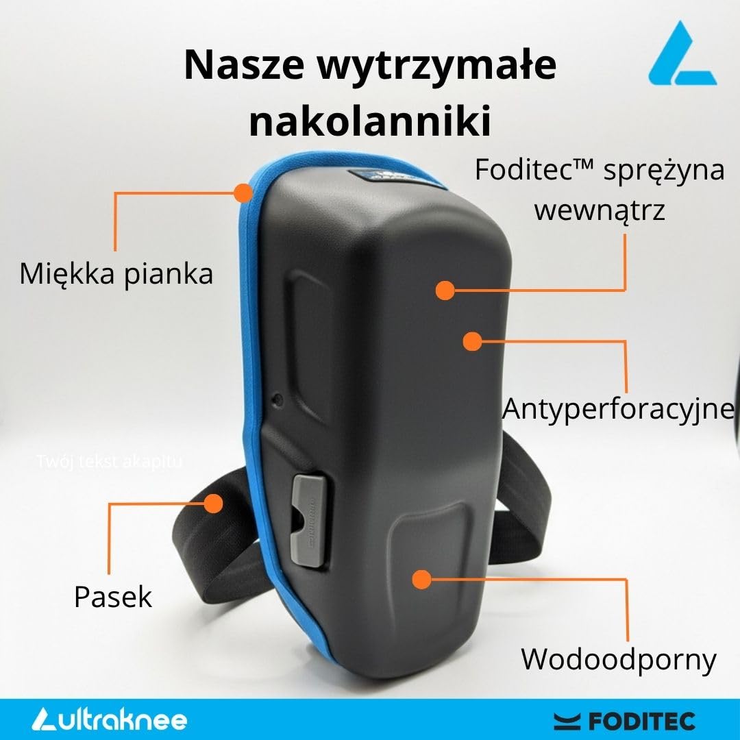 Hammock 2 | Profesjonalne nakolanniki do pracy i ogrodu | Wygodne | Trwałe | Ergonomiczne ochraniacze na kolana | Dla budowy, glazurników i ogrodników