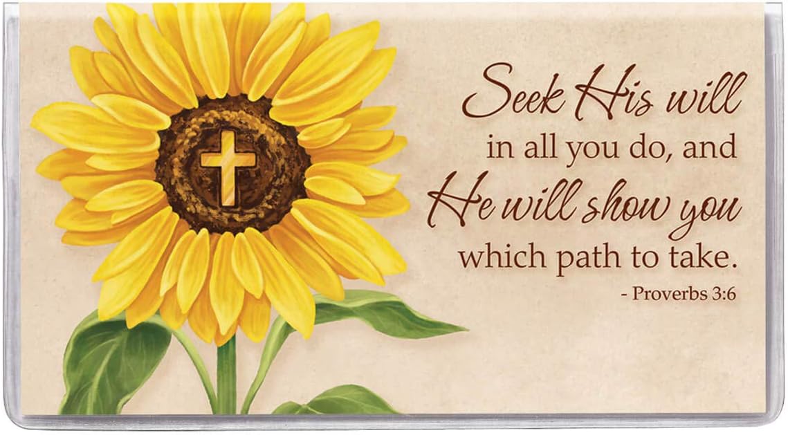 2 Year Planner Sunflower Cross, 2023-2024