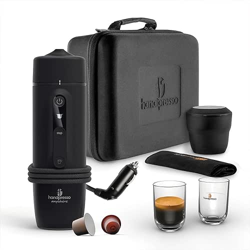 Cafetière Handpresso Auto Capsule 120 W Noir avec Set capsules