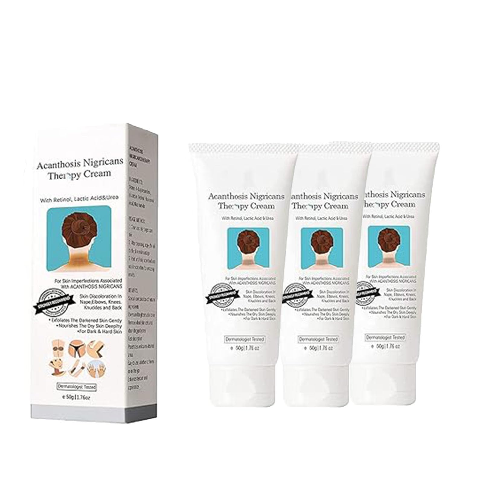 Acanthosis Nigricans Hyperpigmentation Therapy Cream (3pcs)