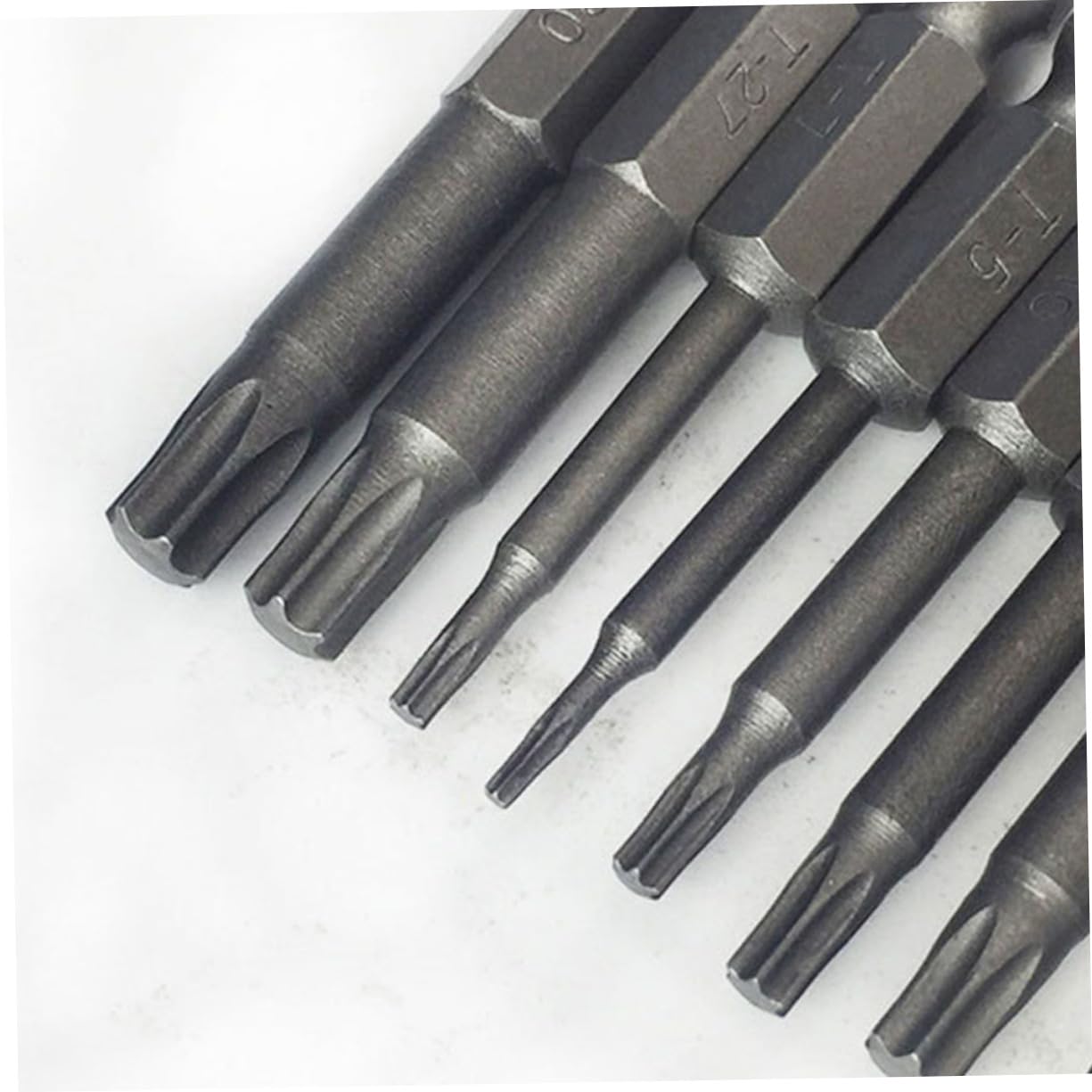 HOMSFOU 3 Set Completi Di Punte Per Cacciavite Elettrico Da 1/4 Pollici Set Di Punte Per Cacciavite -t40 Per Utensili 12 Pezzi * 3