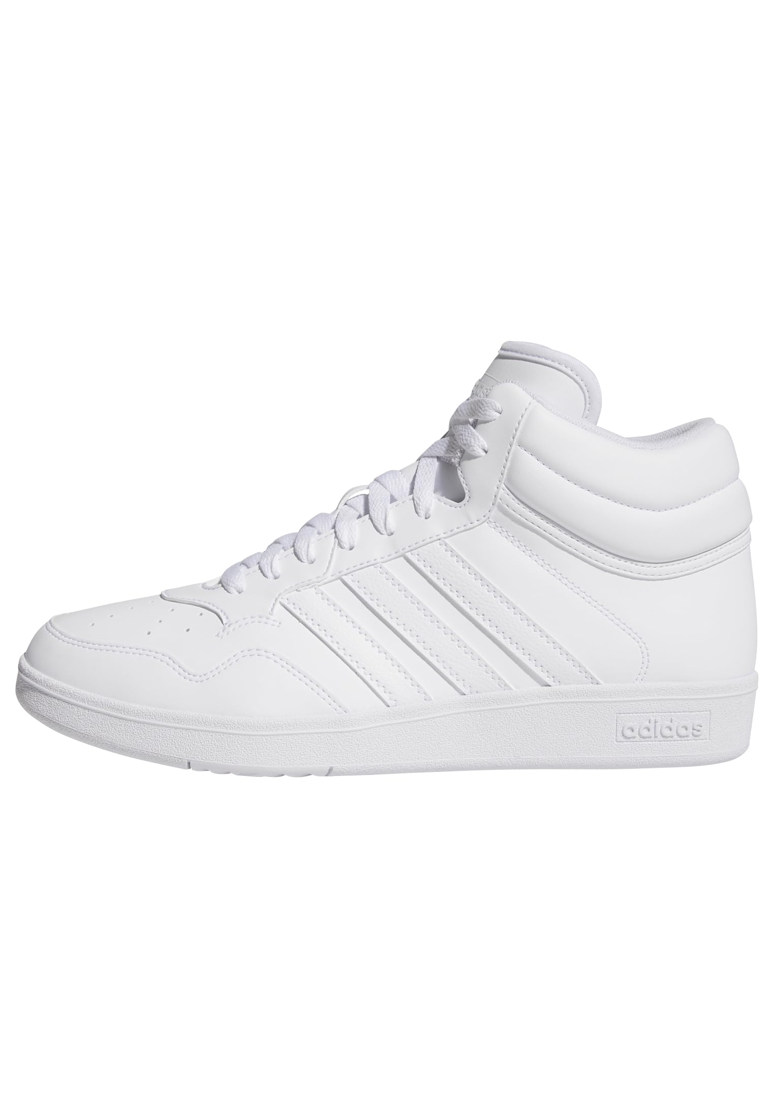 adidas Unisex Hoops 4.0 MID Shoes, Cloud White/Cloud White/Core Black, 10.5 UK