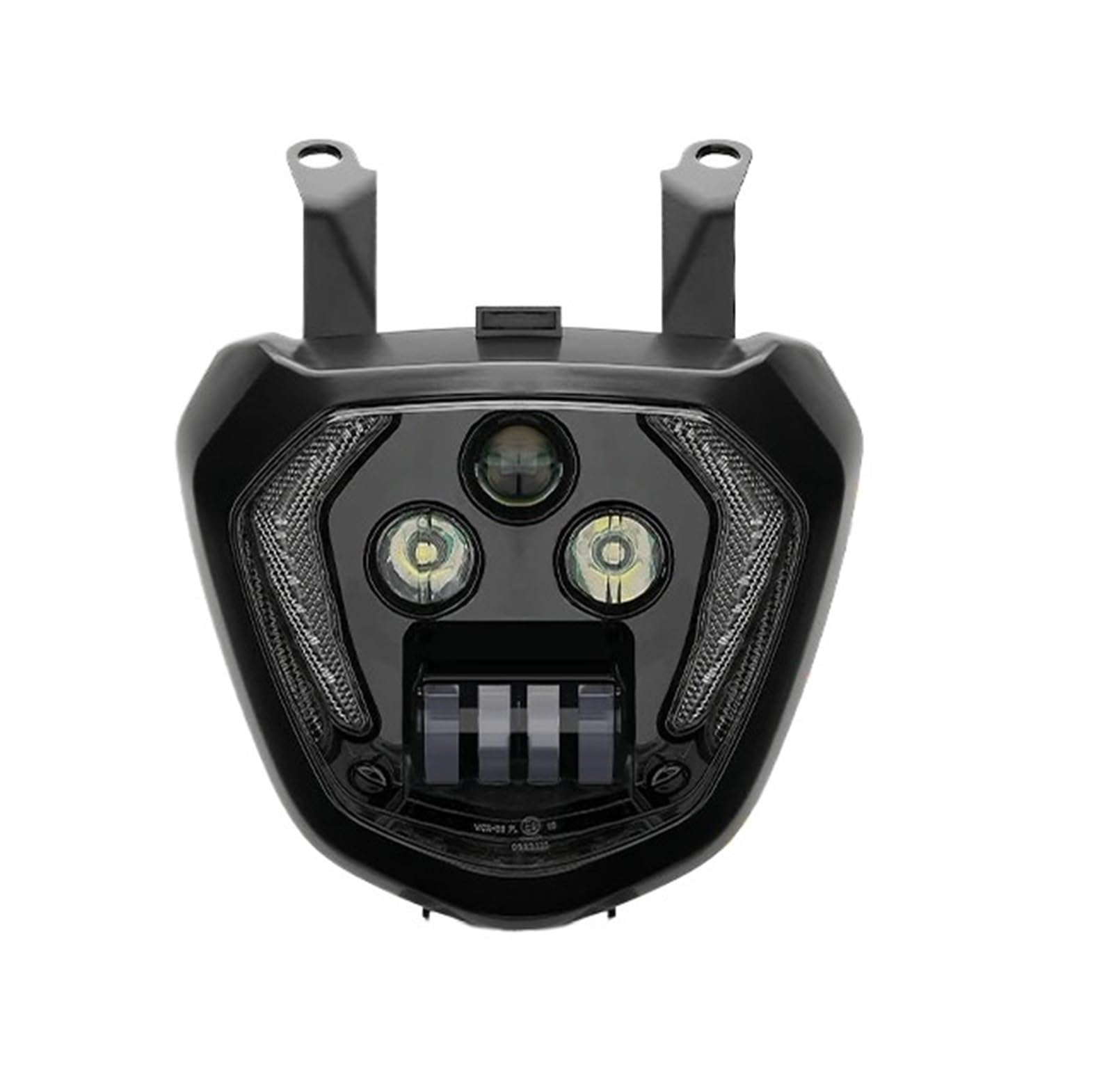 Antibrouillards Longue portée Phare de moto Convient pour MT07, FZ07 2014, 2015, 2016, 2017, DRL, 110W, 12v, LED