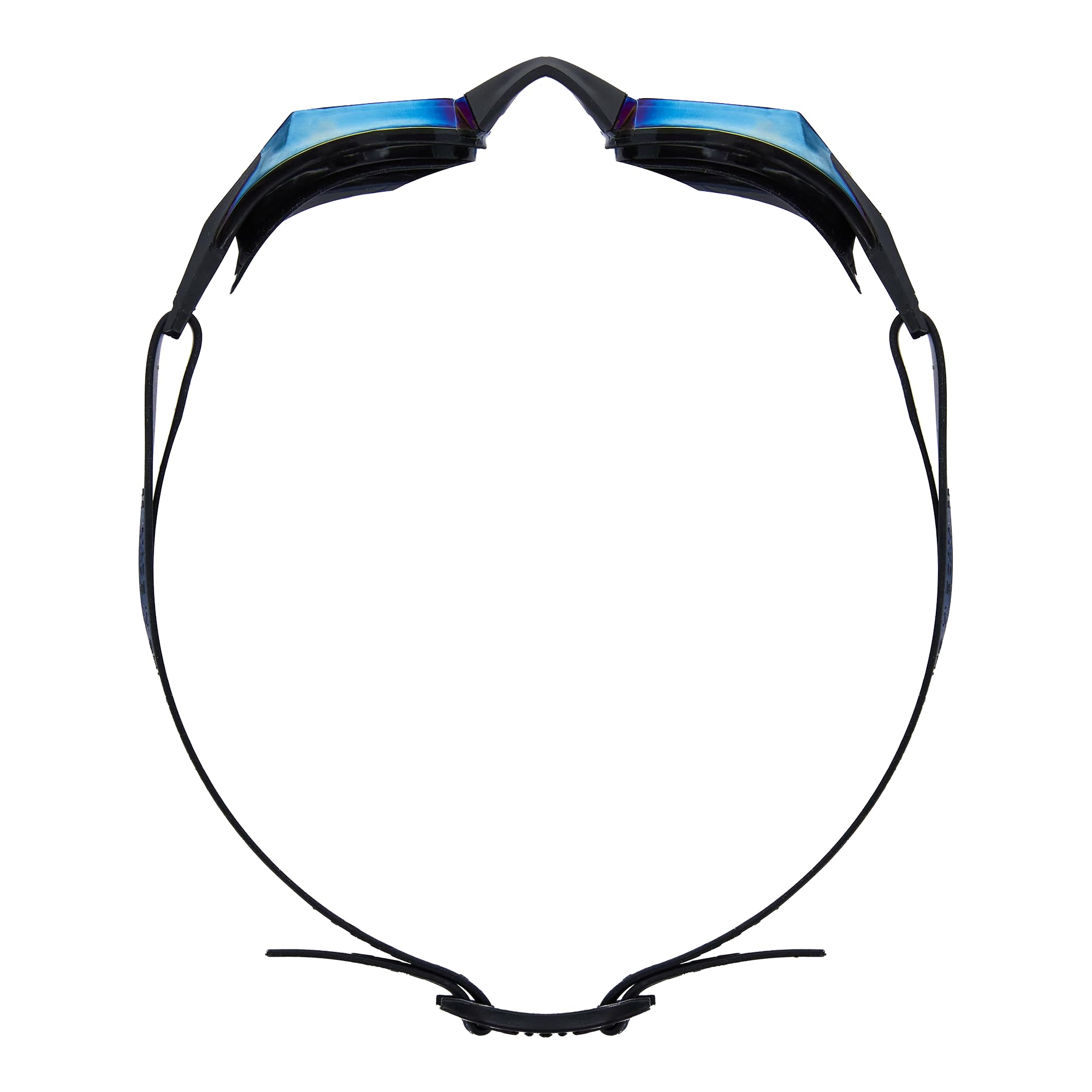TYR Unisex Tracer X Razor Racing Swim Goggles TRACER X RAZOR MIRRORED ADULTFIT (1er Pack)