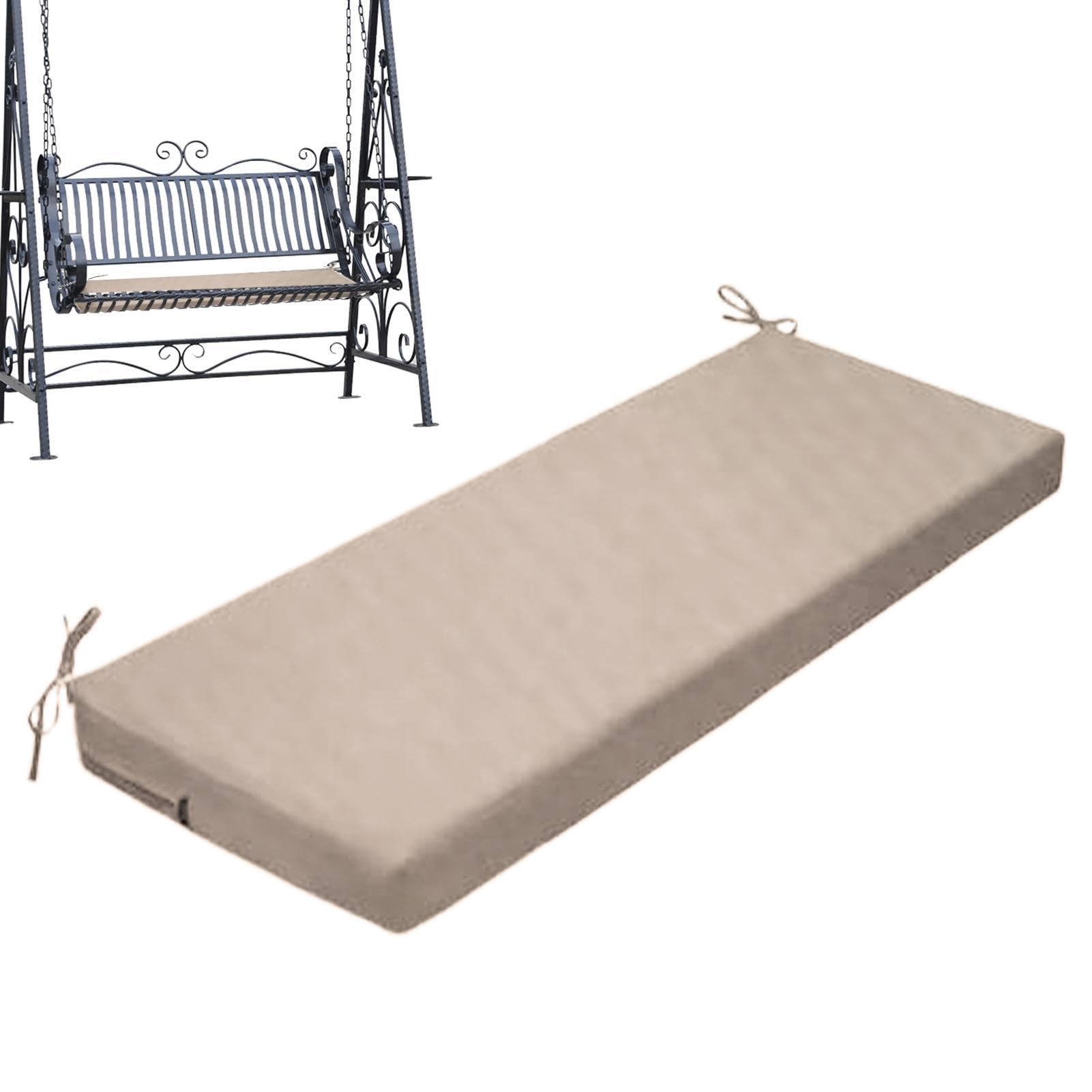 Coussin de banc rectangulaire imperméable balcon terrasse intérieur
