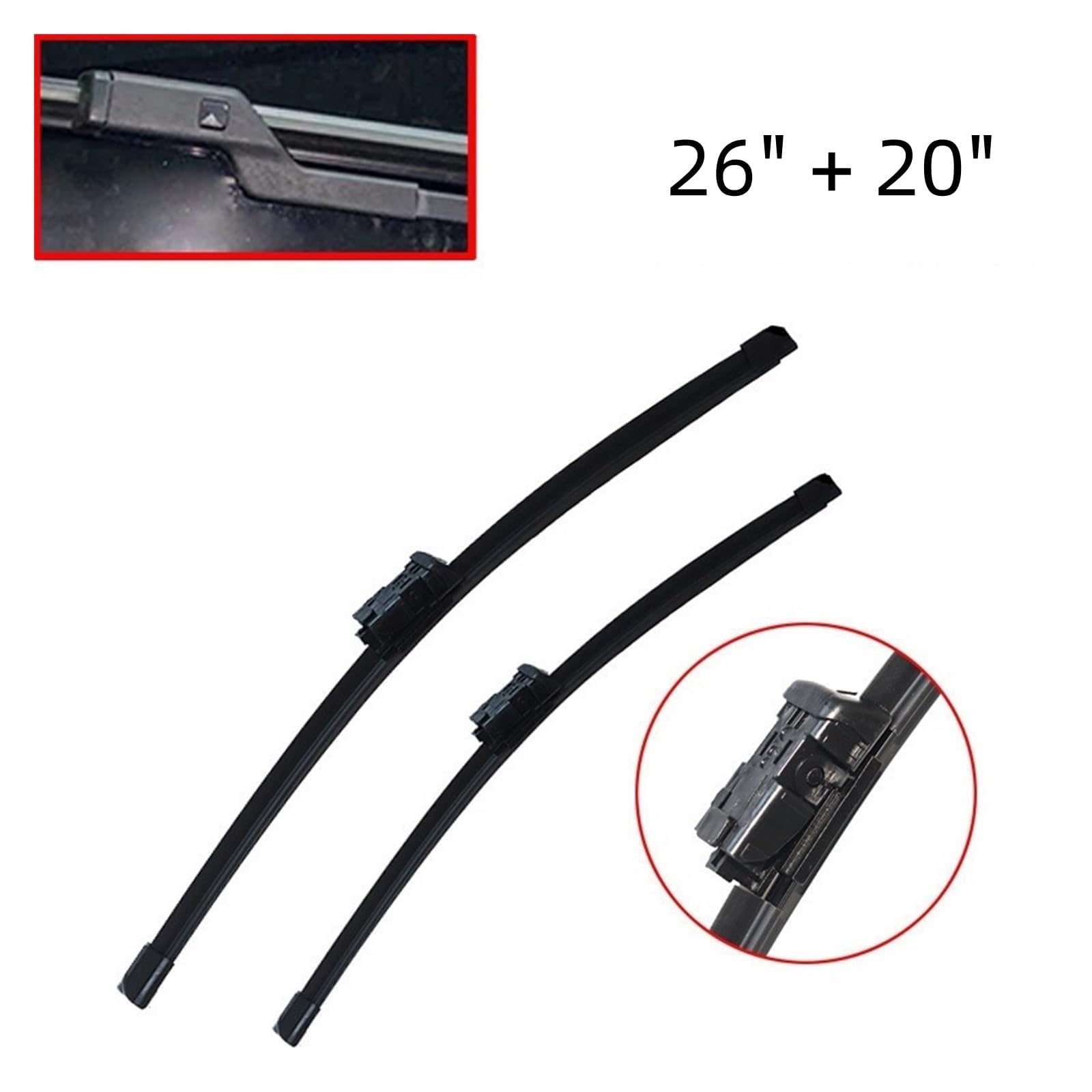 TUBIC Tergicristallo Parabrezza per BMW X5 G05 2018 2019 2020 2021,Auto Anteriore e Posteriore Tergicristalli per Parabrezza Ricambio Accessori