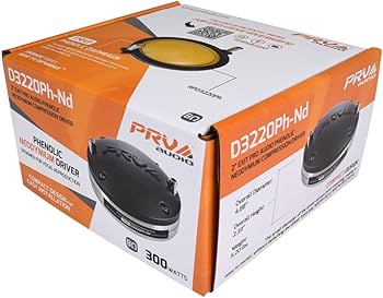 Amazon.com: PRV AUDIO Compression Driver D3220Ph-Nd 2 Inch Exit