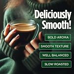 VitaCup Perfect Haricots de café à faible teneur en acide, USDA Produits biologiques & Commerce équitable, sans mycotoxine, Roast foncé Guatemala origine unique, propre & Pure, faible acidité, café haricot entier, 11 Onces