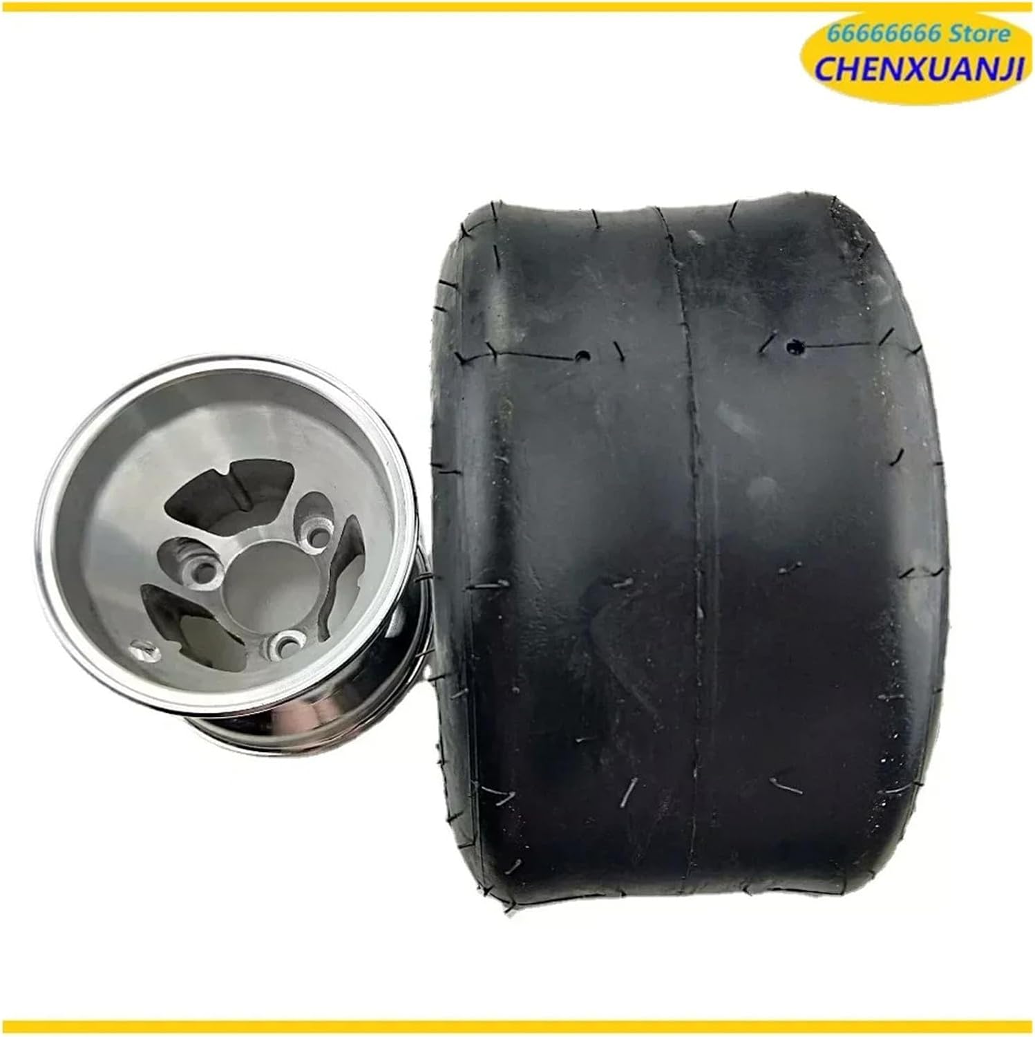168 Go Kart 5 Inch Front Wheel 10x4.50-5 Tire Rim Drift Bike Wheels Beach Car Accessories ATV Quad Spare Parts(Tire)