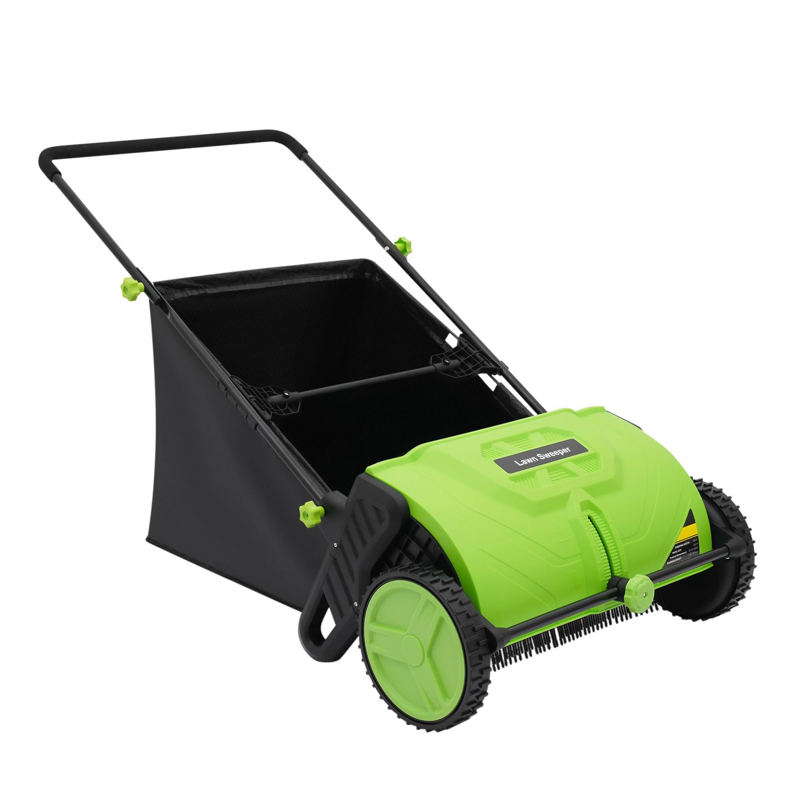 Raccogli foglie manuale, larghezza 53 cm, 100 l, spazzatrice per prato