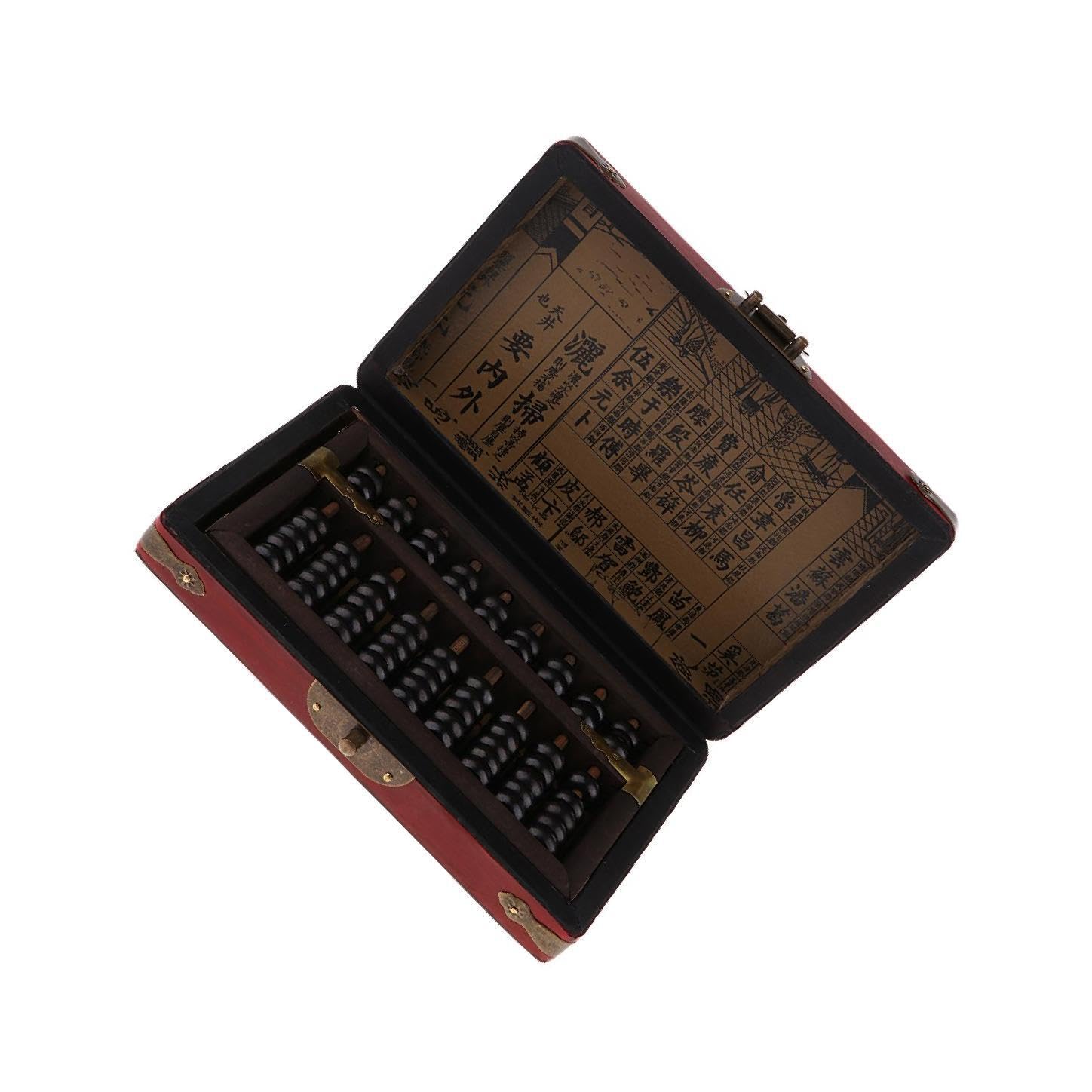 Boulier Ancien Vintage en Bois, Jouet éducatif à 9 Rangs, boulier Chinois à Perles en Bois, Outil d'apprentissage ludique. Ancien Vintage Perles,