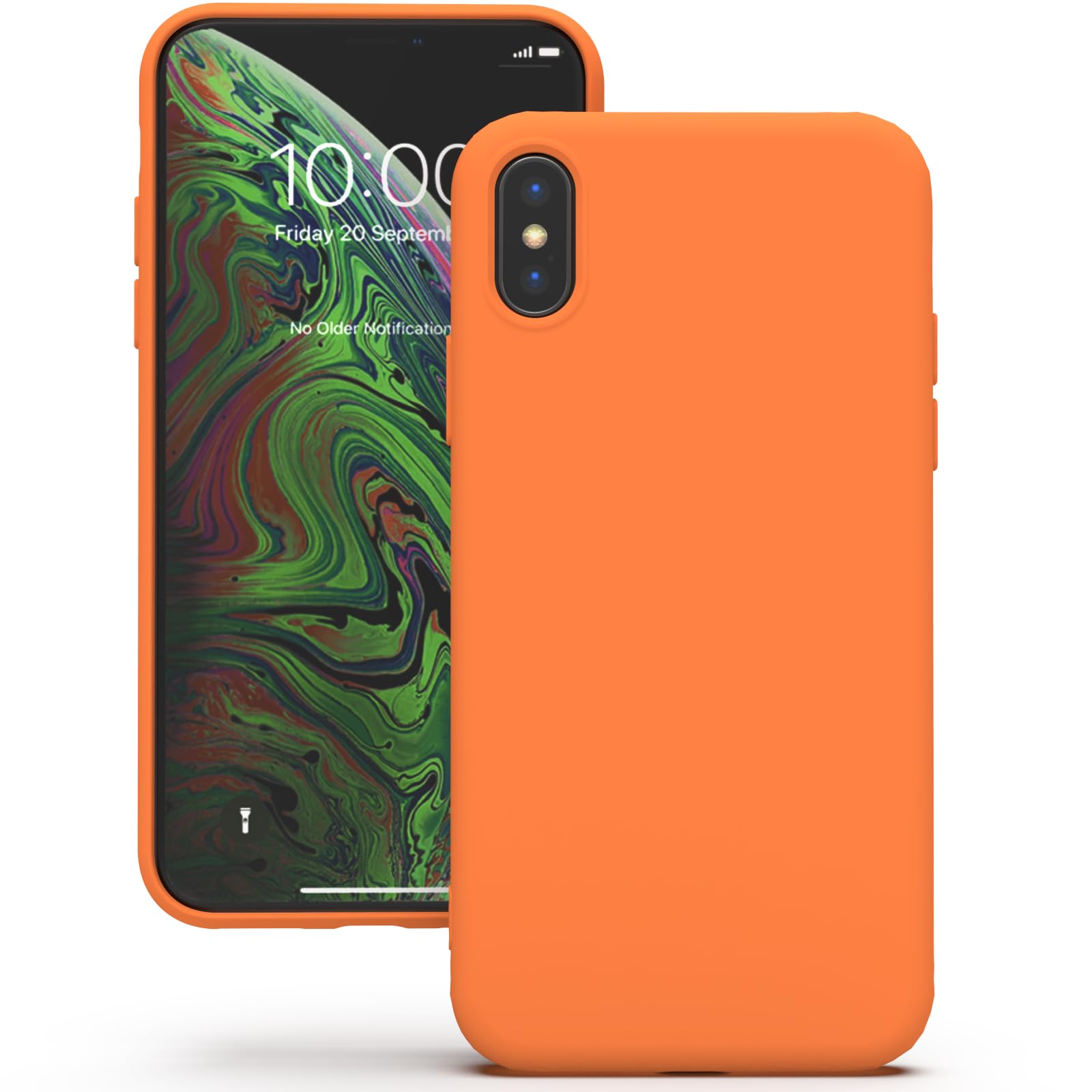 YATWIN Silicone Case for iPhone XR, Soft-Touch, Shockproof, DustProof, Antiskid Full Body Armour Phone Cover for Apple iPhone XR - Dark Green — view 94