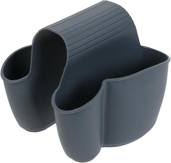CMP Paris porte-éponges double bac silicone – Image 1
