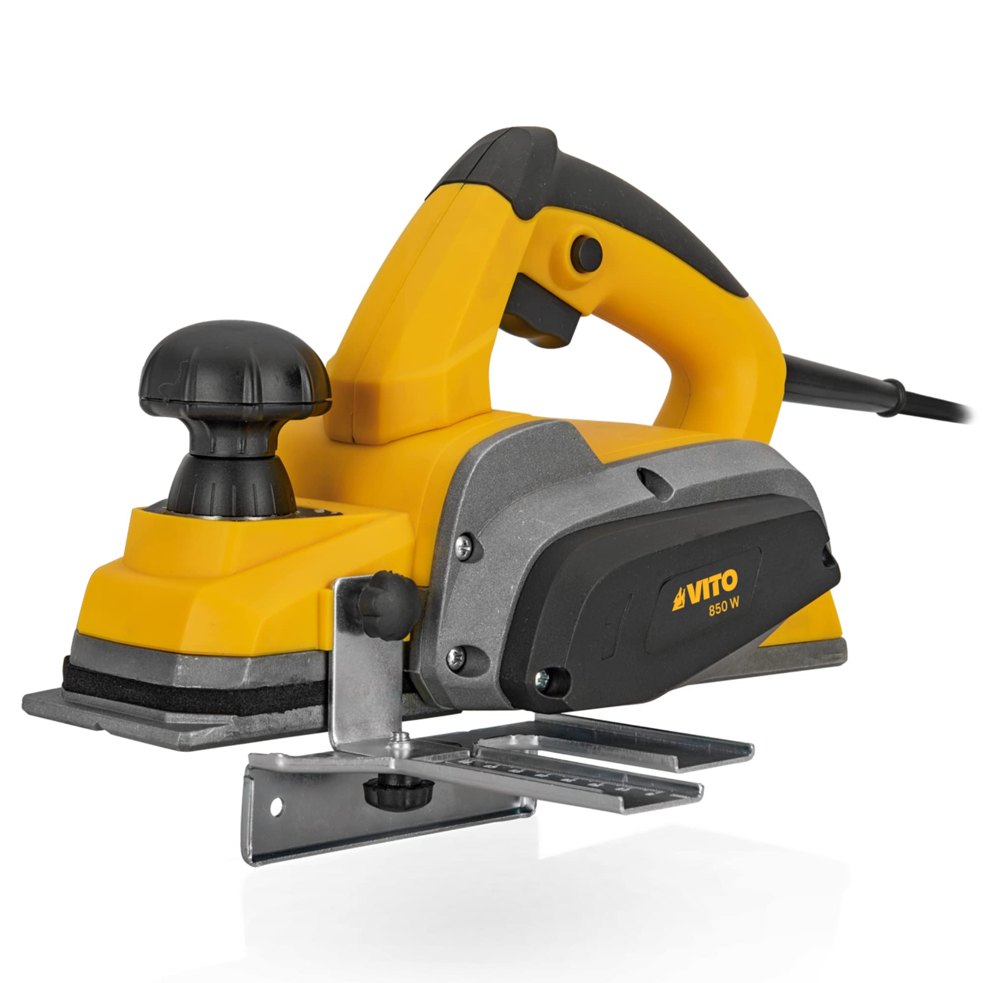 VITO - Rabot électrique filaire 850W Largeur 82 mm Profondeur 3 mm Sac à poussière