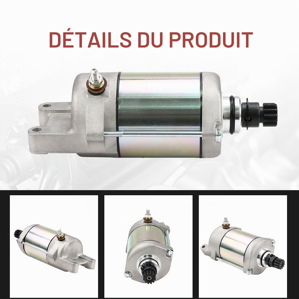 Démarreur Techie TS1S8035 pour 924470E | Compatible avec lame cible TGB 425 500 525 550 ATV Quad 924470E