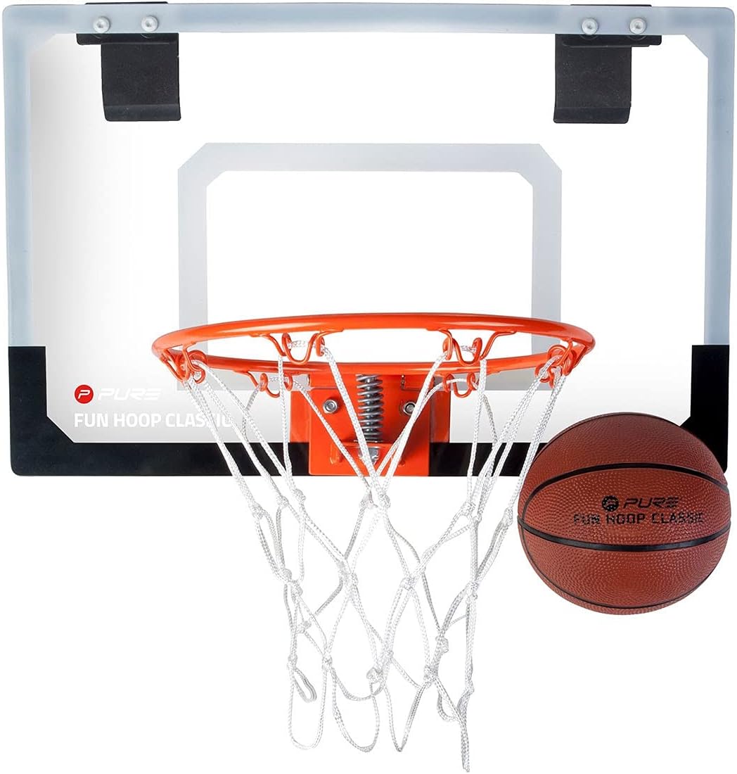 Pure2Improve Unisex Classic Fun Hoops, White