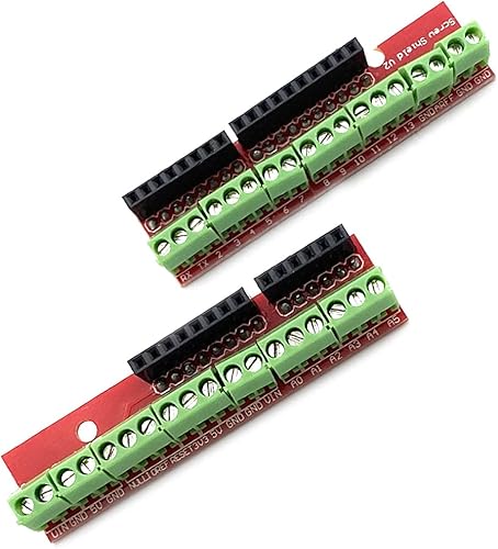 Miniatura 5 de KIRO&SEEU Terminal de placa de expansión Proto Screw Shield V2 compatible con Ar-duino UNO R3 Top