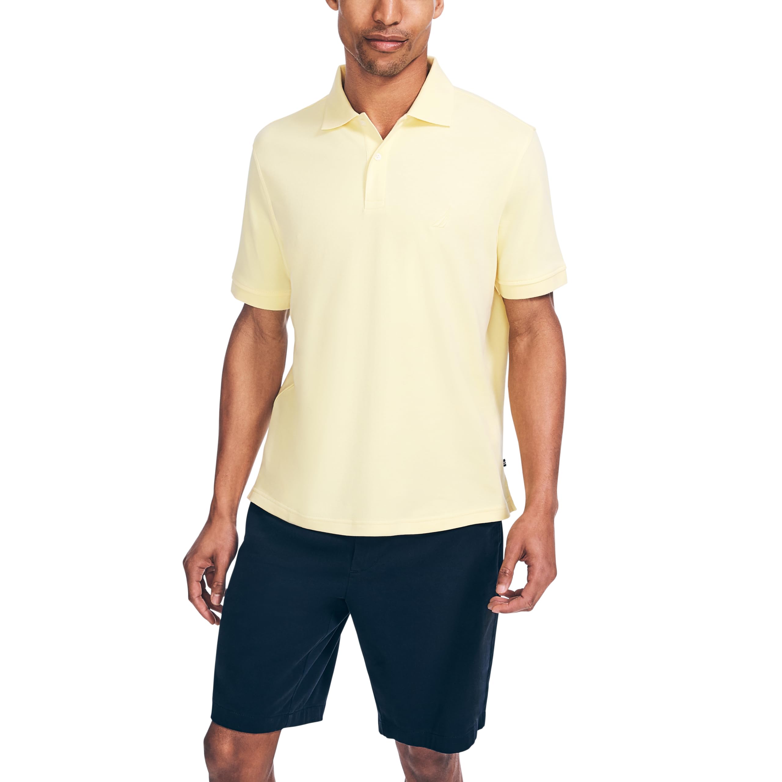 Nautica Men's Corn Classic Fit Interlock Polo, Large