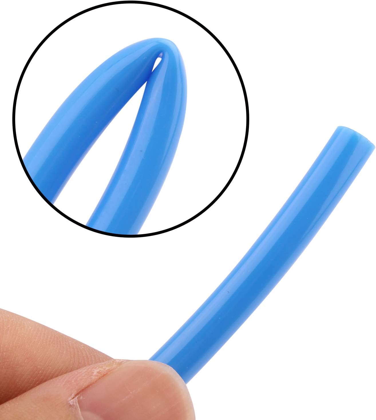 Pneumatic Hose 6mm OD 4mm ID Blue Polyurethane PU Tubing Air Compressor Pipe 200 Meter (656ft)