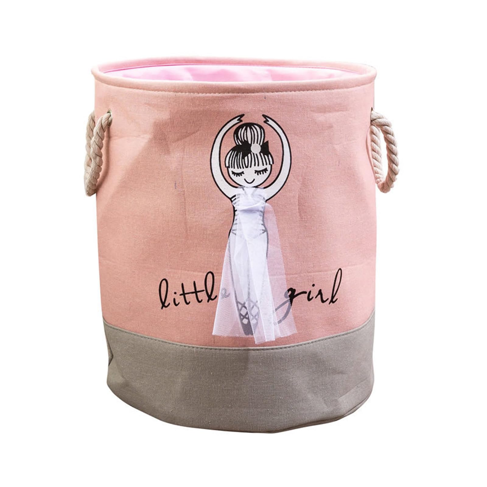 Laundry Hamper Foldable Clothing Storage Basket with Handle Household Large Capacity Dirty Clothes Organiser Fabric Basket