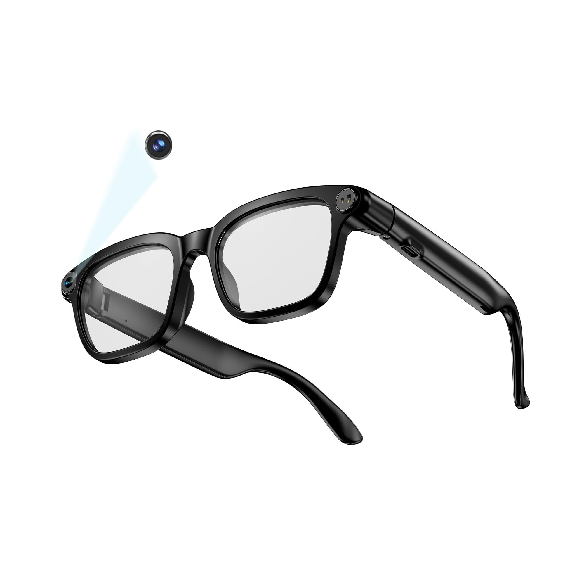 Amazon.com: Fecoul AI Smart Camera Glasses, 1080P HD POV Video